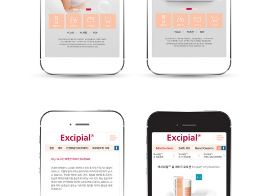 Excipial Mobile Site Development